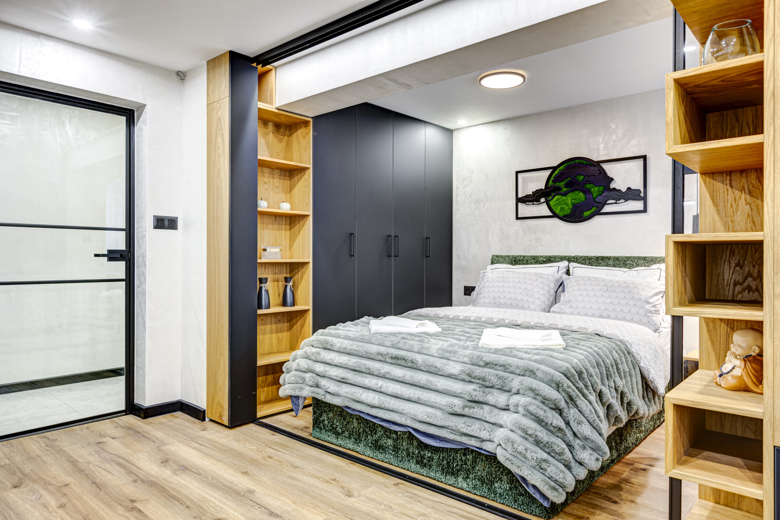 Welcome to Stylish Urban Studio Private Backyard 1